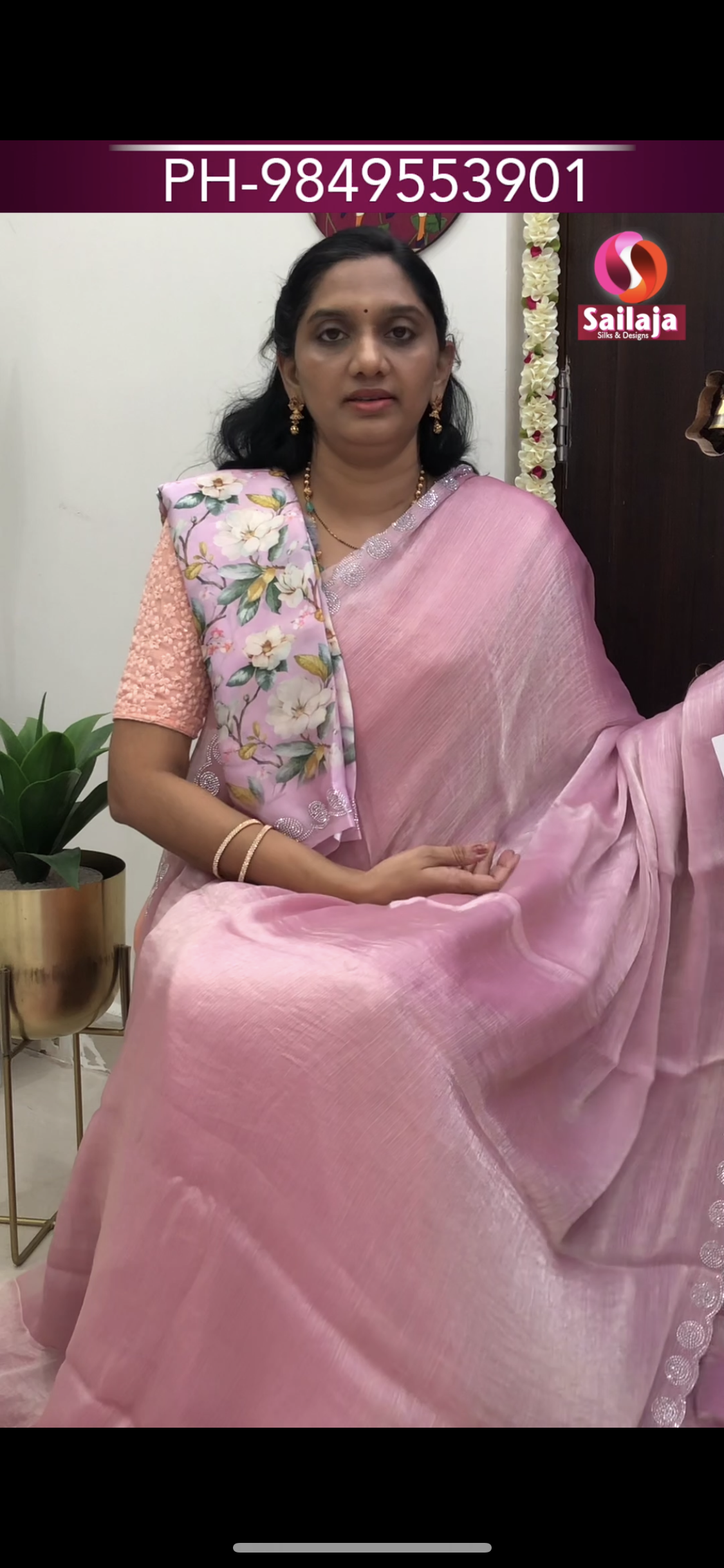 Chiffon Tissue Saree