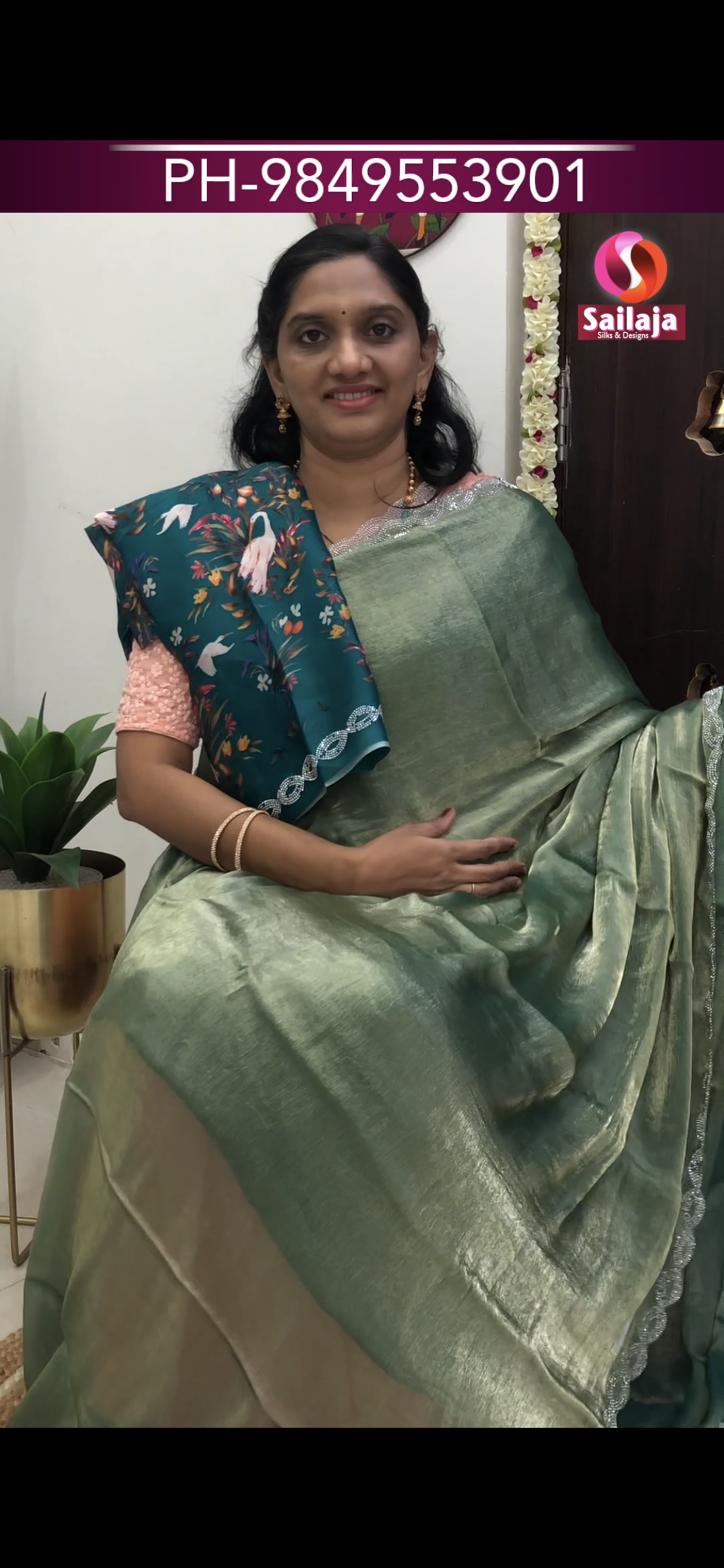 Chiffon Tissue Saree